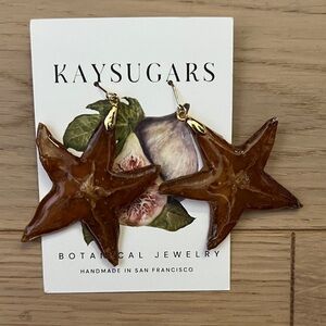 Kay Sugars Brown Starfruit Jewelry